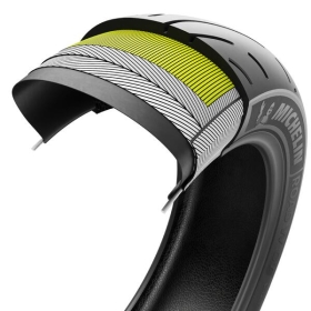 Michelin Road W GT 180/60 R 16 M/C 74H Rear TL